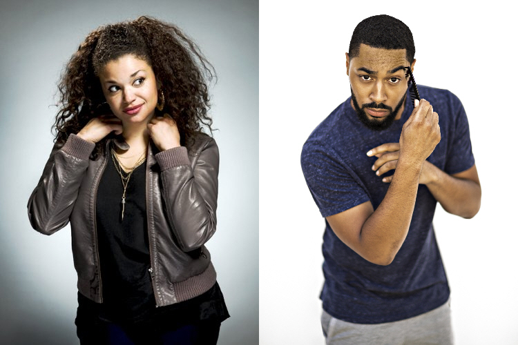 Michelle Buteau and Tone Bell